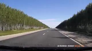 Внезапное ДТП! Слабонервным не смотреть!