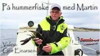 På hummerfiske med Martin
