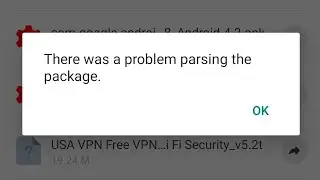 How to Fix Parse Error There Was a
Problem Parsing The Package | Parsing The Package problem Solved