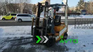 Полуторотонный вилочный погрузчик TCM FG15