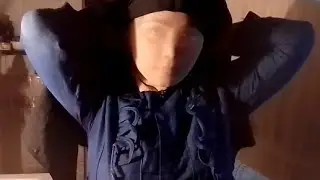#niqab hijab bondage 💙|tight niqab 💙