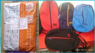 Mi Step Out Backpack | Unboxing | Diwali Offer 2020 | @UditSaini