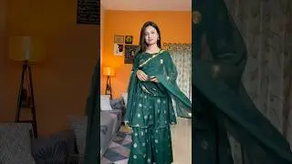Sharara set from @Meesho || festive Sharara set under 600 #shararasuit #ytshots #festivekurtaset