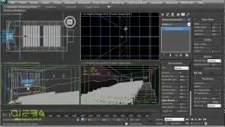 эффект кинопроектора. анимация в 3d max