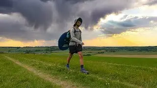 I walked a 100 miles because I was sad...