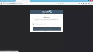 Урок 14  как изменить пароль от кабинета в Kairos Technologies