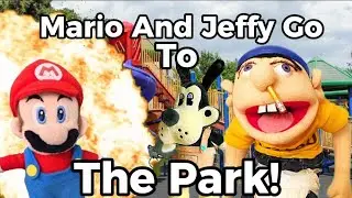 SML Mario And Jeffy Go To The Park!