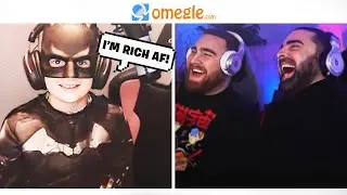 LosPollosTV And His Dad Get TROLLED By The FUNNIEST Kid On Omegle! *HILARIOUS*