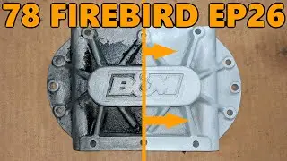 B&M 250 Supercharger Rebuild: Carb Adapter, Sandblasting, and Painting (78 Firebird Ep.26)