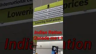 Buying Indian🇮🇳 Grocery in Canada 🇨🇦 #canada #india #canadavisa #canadastudent