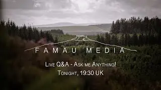 Live Q&A - Ask Me Anything! || Famau Media Live, July 2021