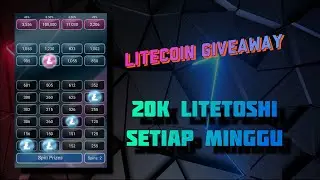 Litecoin Giveaway | Claim Litecoin Gratis Setiap Jam