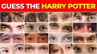Guess the Harry Potter Character by Their Eyes 👀⚡ | Only True Fans Can Score 100% 