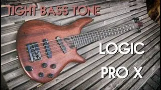 Tight metal/djent bass tone w/ Logic Pro X plugins (real & MIDI bass)