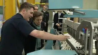 HRH Princess Anne visit John Spencer