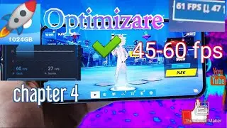 TUTORIAL cum sa ai 60 fps in chapter 4 pe telefon
