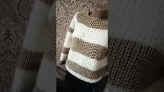 Связала свитерок😉
