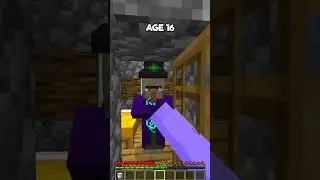 How To Escape Minecraft Traps At Every Age 🤯 (INSANE 7%)