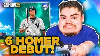 99 Gary Sanchez Hits 6 Homeruns In His Debut!