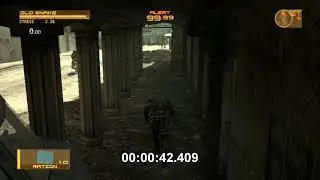MGS4 Demo Version Liquid Easy Speedrun in 1:43.533