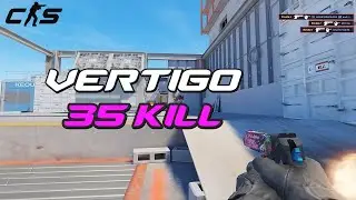 Vertigo haritasında 35 KILL! | Counter-Strike 2