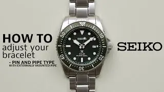 How to adjust your bracelet - Pin and Pipe with Externally Mounted Pipe