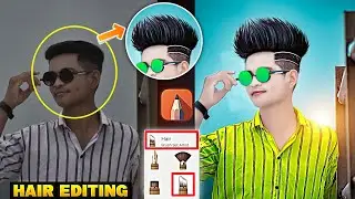 Autodesk Sketchbook Hair Editing Kaise Kare | Autodesk Face Editing | Hair Photo Editing