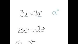 Unit 1 - Indices Recap