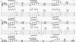 12 Key add9 Chord (행신동 실용음악학원 소만마을 기타교습소)