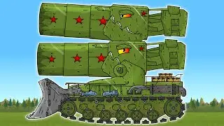 Upgrading Super Tanks of the Soviet Army - All Series Cartoons about tanks