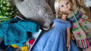 Анонс МК. Вяжу новые наряды для Паолочки. Мишка из страны чудес