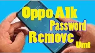 Oppo A1k CPH1923 Password Pattern frp Unlock  UMT