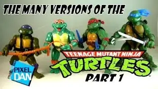 The Many Versions of the Teenage Mutant Ninja Turtles part 1