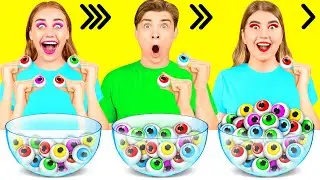 Быстрая Средняя или Медленная Скорость Еды | Война пранков от DaRaDa Challenge
