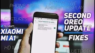 Xiaomi Mi A1 | Second Android Oreo Stable Update ( January s.patch) | Features and Fixes