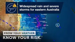 Severe Weather Update: widespread rain and severe storms for eastern Australia - 29 Nov 2021