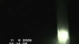 Demon caught on tape in the forest.