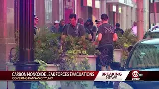 Carbon monoxide leak forces evacuations in downtown Kansas City