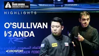 PHENOMENAL DECIDING FRAME! 🤩 | Ronnie O'Sullivan vs Zhang Anda | 2024 Saudi Arabia Masters 🇸🇦