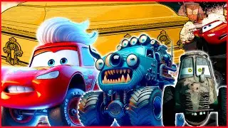 Best of Lightning MCQueen Zombie Cars On The Road 💀 - Coffin Dance Song (COVER)