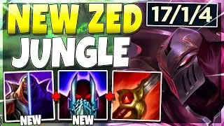 Riot Turned Zed Into a JUNGLER.. I Show You How BUSTED It Is