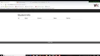 How to Display Data From #MySqli Databse Into #HTML Table Using #PHP