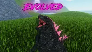 Playing As EVOLVED GODZILLA In Roblox (Early Access)