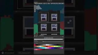Making pixel art buildings in Unity with ProtoSprite #2d #assetstore #pixelart #unity