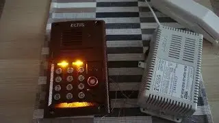 Turning the apartment on and off using the ELTIS DP400 intercom
