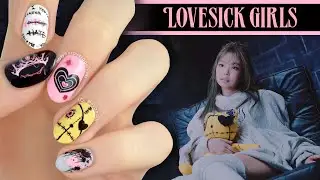 Blackpink 'Lovesick Girls' Nails