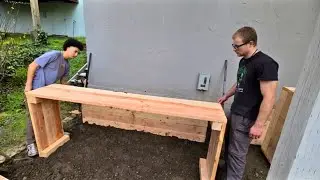 Garden bed build timelapse #gardening