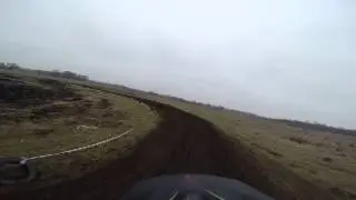 Мотокросс Котовск OPEN 2 заезд 9.11.2014