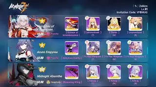 Honkai Q-M 6/15 Assaka 260D 1831 score w/cheat code