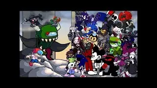 FNF Ejected - But Everyone is Muted (Different Characters Sing It)vs Imposter V3